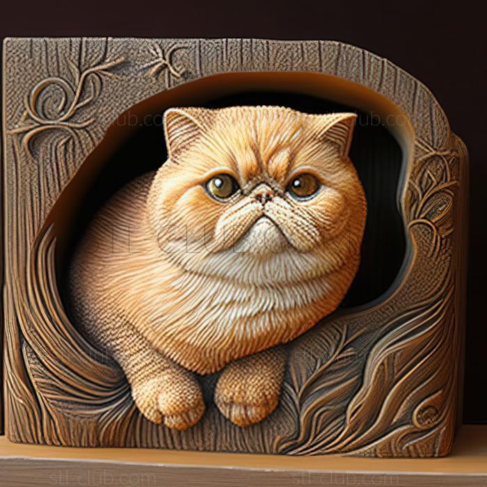 st Exotic Shorthair cat